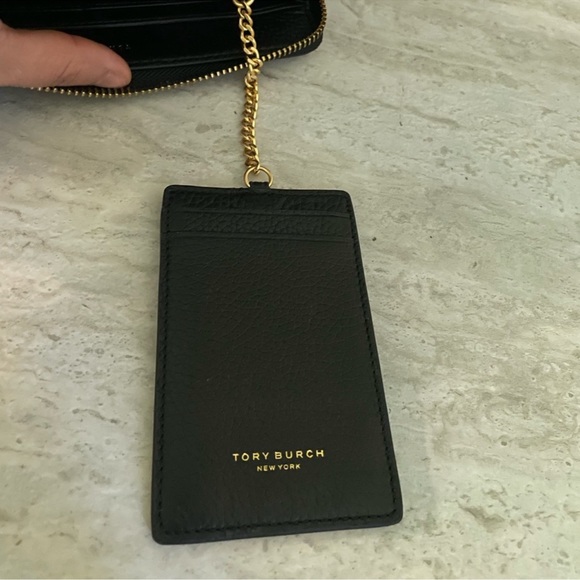Tory Burch Britten large black wallet - Picture 6 of 14